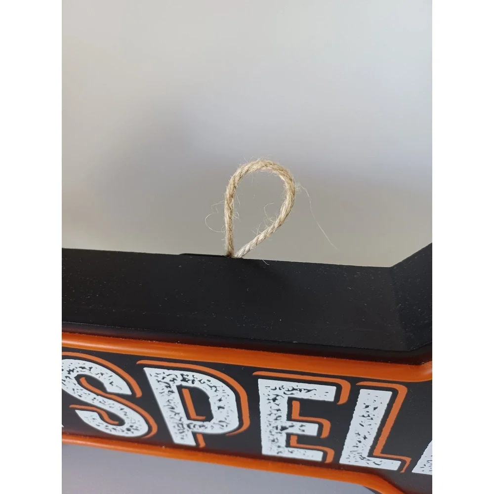 Come In For A Spell Halloween Holiday Seasonal Light Up Decor Sign